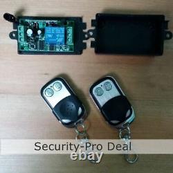 125KHz RFID Card+Password Access Control System+Magnetic Lock+2 Remote Controls