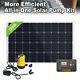 12v Solar Water Pump System Kit100w Solar Panel & 20a Controller For Washing Uk