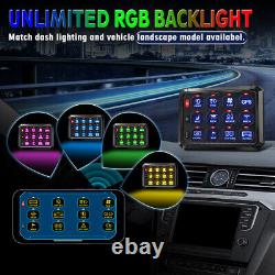 12 GANG RGB Switch Panel Wireless Bluetooth LED LIGHT BAR Circuit Control System