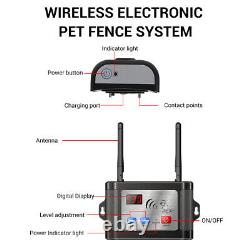 1/2/5 Dogs Electric Dog Fence Pet Containment System Training Collars Waterproof