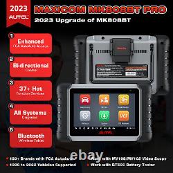2024 Autel MaxiCOM MK808BT PRO OBD2 Diagnostic Scan Tool Full System Bidirection