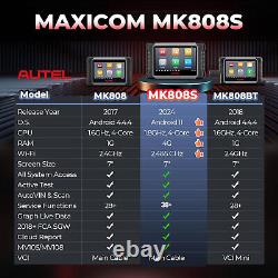 2024 Autel MaxiCOM MK808S PRO+ Full System Diagnostic Scanner Tool Bidirectional