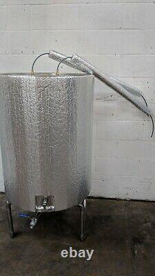 400L stainless steel fermenter with fully automatic temperature control system