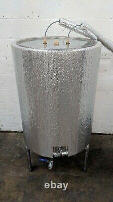 400L stainless steel fermenter with fully automatic temperature control system