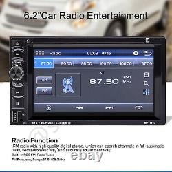 6.2Inch Mirror-GPS Nav Touch Car DVD Player Bluetooth Stereo FM Radio USB AUX In