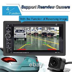 6.2in Car Stereo Radio DVD CD Player Bluetooth Mirror Link for GPS Double 2 DIN