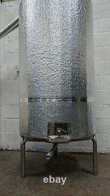750L stainless steel fermenter with fully automatic temperature control system