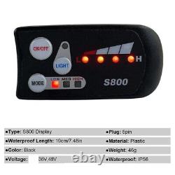 750/1000W Compatible Bike Control System with 36/48V Sinewave Controller