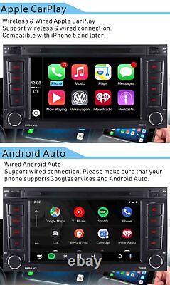 8-Core Android11 DAB Car Stereo HeadUnit WIFI Carplay for VW TOUAREG T5 Multivan