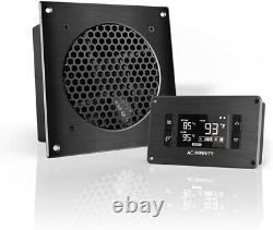 AC Infinity AIRPLATE T3, Quiet Cooling Fan System with Thermostat Control