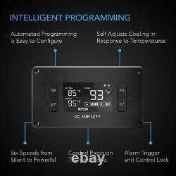 AC Infinity AIRPLATE T3, Quiet Cooling Fan System with Thermostat Control