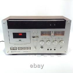 AKAI GXC-570D Stereo Cassette Deck Sensi-Touch Control System TESTED NICE