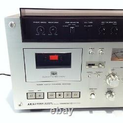 AKAI GXC-570D Stereo Cassette Deck Sensi-Touch Control System TESTED NICE