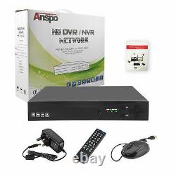 ANSPO Smart CCTV DVR Recorder Box 4/8/16/32 Channel CH 1080 HD System HDMI UK