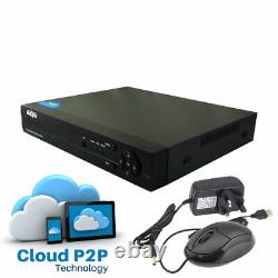 ANSPO Smart CCTV DVR Recorder Box 4/8/16 Channel CH 1080 HD System HDMI UK