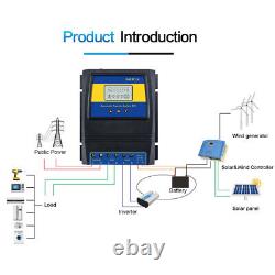 ATS-11KW Dual Power Transfer Controller High Power LCD for Solar Wind Systems UK