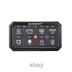 AUXBEAM 8 Gang RGB Switch Panel Off-road LED Control System For Truck Boat ATV