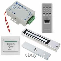 Access Control System Kit Standalone Fingerprint Controller UL Listed Mag Lock