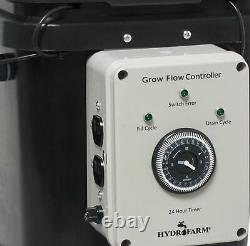 Active Aqua GFO7CB Grow Flow Ebb System and Gro Controller Unit with 2 Pumps