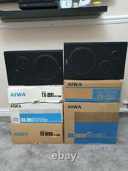 Aiwa MX-D86M Stereo Hifi Separates Stack System Plus Remote Control