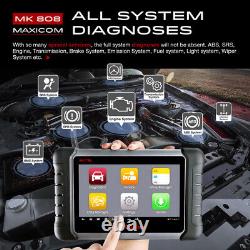 Autel MaxiCOM MK808 DS808 OBD2 Diagnostic Scanner Full System IMMO DPF TPMS ABS