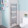 Bathroom Straight Heated Towel Rail Radiator Ladder Warmer Chrome All Sizes