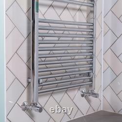 Bathroom Straight Heated Towel Rail Radiator Ladder Warmer Chrome All sizes