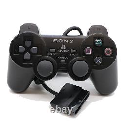 Black Fat Sony PS2 Console System With Controller & Memory 8MB Card Grade 1