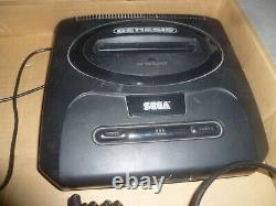 Boxed Sega Genesis 2 System Console Model Mk-1631 Rare 6-pak Controllers Set