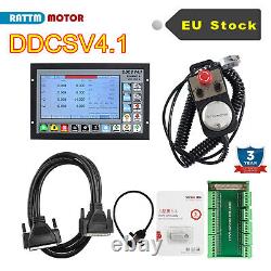 CNC 4 Axis Motion Offline Controller System 24V DDCSV4.1+100 Pulse MPG Handwheel