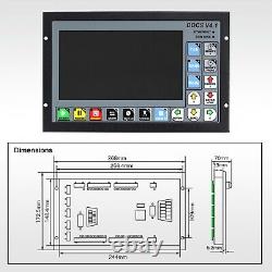 CNC 4 Axis Motion Offline Controller System 24V DDCSV4.1+100 Pulse MPG Handwheel