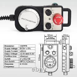 CNC 4 Axis Motion Offline Controller System 24V DDCSV4.1+100 Pulse MPG Handwheel