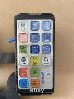COMPLETE Carnation Genisys Control System Whelen FIRE /AMBULANCE / POLICE