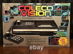 ColecoVision Video Game System Console 2 controllers NEW Power Supply 3 GAMES