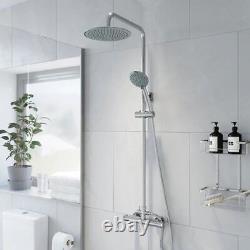 Complete Bathroom Suite 1500mm Shower Bath Toilet Basin Pedestal Taps Screen