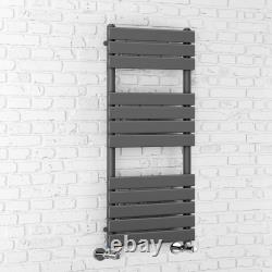 Designer Flat Panel Bathroom Heated Towel Rail Radiator Ladder Warmer All Size