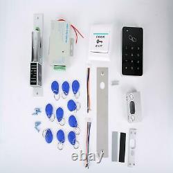 Door Access Control System 10 Cards Home Security System Kit+Lectronic