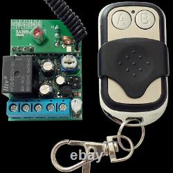 Door Access Control System Electric Magnetic Lock 2 Wireless Remote Controls Kit