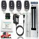 Door Access Control System, Electric Magnetic Lock 600lb, 4 Remote Controls Usa