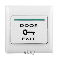 Door Control Fingerprint RFID Reader Keypad Access Entry Exit Kit Magnetic Lock