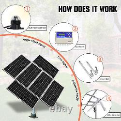 ECO-WORTHY Solar Panel Kit Tracking System Dual Axis with Tracker Controller