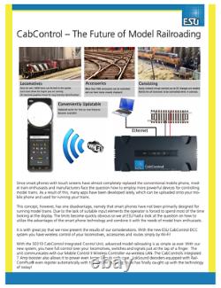 ESU 50310 CabControl Digital System, Mobile Control wifi Throttle, Power Supply