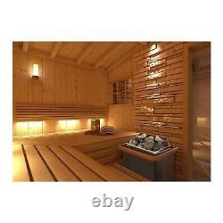 Electric Sauna Heater Sauna Stove Dry Sauna Control System 3-6m³ 4.5kW 30-110°C