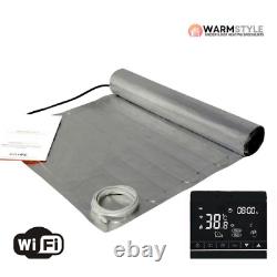 Electric Under Laminate / Wood Foil Underfloor Heating Mat Kit All Sizes Listing