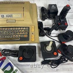 Fully Tested Atari 400 Computer System With 4 Games Controllers And Power supply