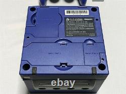 GameCube System Blue + OFFICIAL Nintendo Controller, Memory Card, Bundled