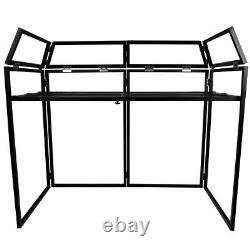 Gorilla DJ Booth DBS PRO Folding Disco Stand Screen Console Table Deck System