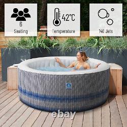HOT TUB 6 PERSON AVENLI VENICE Spa LARGE 957 Litre Jet Pool with 140 Jets