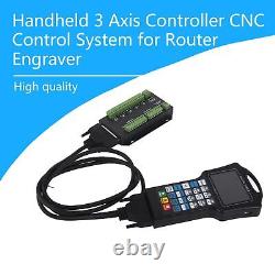 Handheld 3 Controller CNC Control System For Router Engraver Set AU MLD
