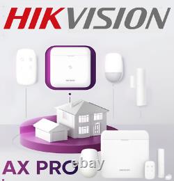 Hikvision AX Pro Wireless Alarm System Kit 64 Zone Brand New DS-PWA64-KIT-WE UK